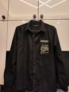 Black "Courage" Graphic Shirt