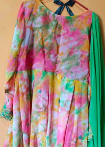 Vibrant Floral Print dress