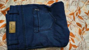 Black Lee Blue Denim Jeans