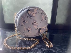Floral Round Sling Bag
