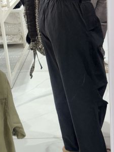 Comfy Black Wide-Leg Pants