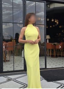 Elegant Halter Neck Maxi Dress
