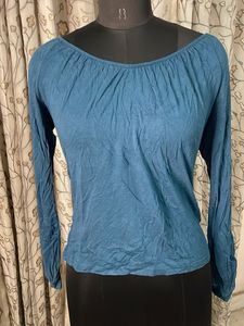 H&amp;M Teal Tunic Top