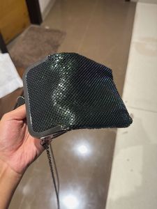 Sparkling Evening Clutch with Chain