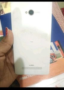 White Lava Mobile Phone