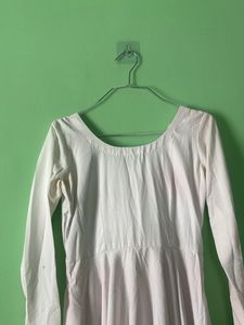 Elegant White Anarkali Kurta