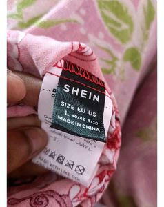 SHEIN Boho Beach Maxi Dress