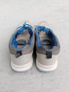 Blue &amp; White Athletic Sneakers