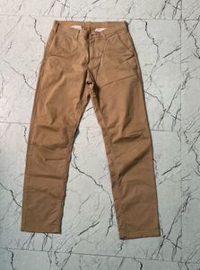 Max Men's Khaki Casual Pants