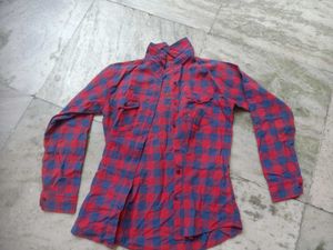 Red &amp; Blue Checkered Shirt