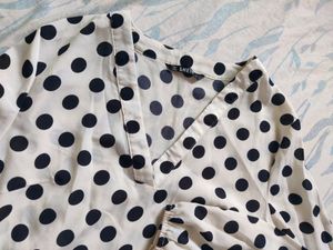 Shein Polka Dot Blouse