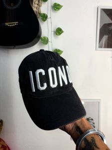 Black Dsquared2 Icon Cap