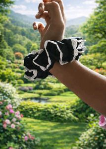 Elegant Satin Scrunchie (pack of 1)