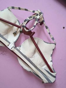 Striped Bikini Top