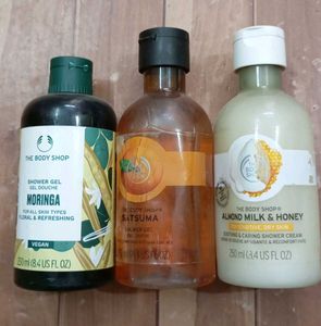 The Body Shop Shower Gels Bundle