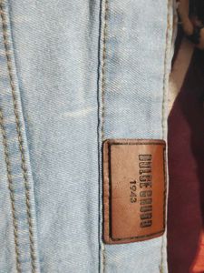 Distressed Denim Shorts