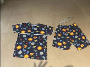 Boys T shirt &amp; Shorts  Night Suit Age 12-14