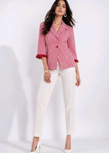 Chic Red and white Gingham