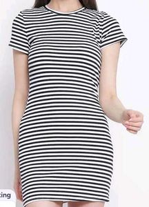 Striped Mini Dress