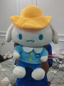 Cute Cinnamoroll Plush Toy with Hat