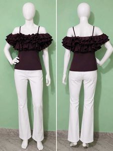 Ruffled Off-Shoulder Top🔥