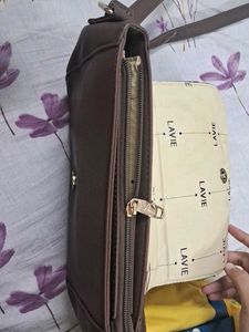 Lavie Brown Crossbody Bag