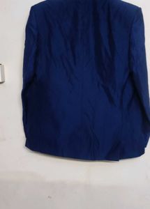 Men's Blue Suit Jacket &amp; Vest