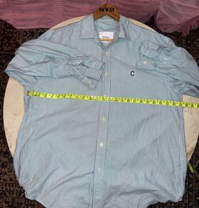 Classic Striped Button-Down Shirt