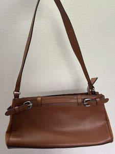 Stylish Brown Leather Shoulder Bag