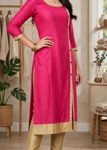 Stylish Pink Kurta