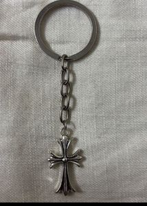 Cross Charm Keychain