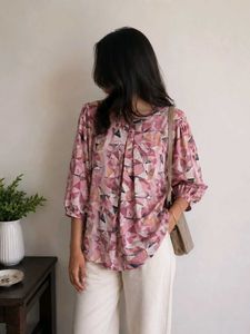 Geometric Print Top