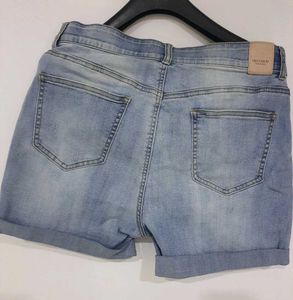 Brand New Light Wash Denim Shorts
