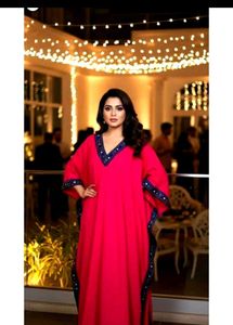 Red Party Wear Kaftan Set ♥️