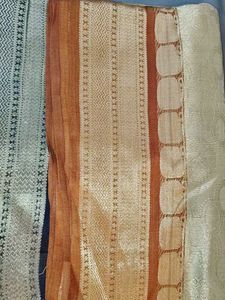 Elegant Heavy Zari Bordered Silk Saree❤️