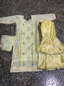 Beautiful Yellow Kurta Set