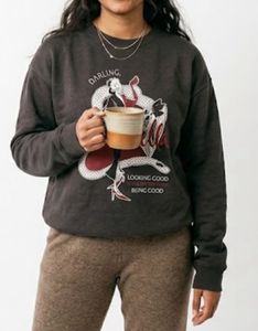 Cruella De Vil Graphic Long Sleeve T-Shirt