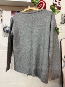 Classic Grey Cardigan