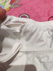 Comfortable White Camisole with Built-in Bra