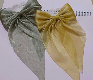 Cute Bow Hair Clips - Set of 2