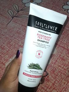 Soulflower Rosemary Tea Tree Shampoo