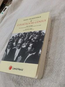 The Courtroom Genius by Nani Palkhival