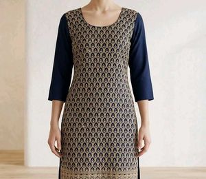Elegant Embroidered Kurta