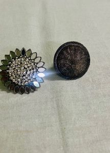 Statement Rings - Set of 2