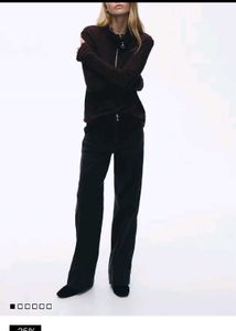 H&amp;M Chic Wide-Leg Black Pants
