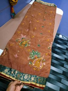 Beautiful Embroidered Saree
