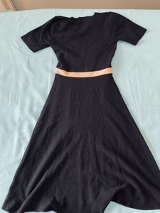 Elegant Black Wrap Dress