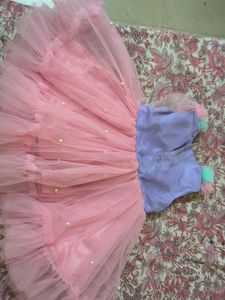 Multicoloured Tulle Dress