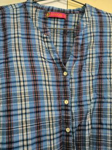 Blue Plaid Shirt 💠