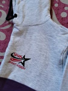 119.Colorblock Hoodie with Pocket